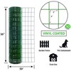 Origin Point Garden Zone 16-Gauge Green Vinyl Coated Garden Fence, 36" x 50' - 2 of 4
