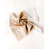 Slickblue Cotton Tea Towel, 16 x 25 Inch Handwoven Kitchen Towel with Stripes in Grey or Beige - 2 of 3