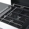 BestParts 2 Burner, Outdoor Gas Griddle with Side Table, 24600 BTU, Enamel Cooking Grate, Foldable Shelves, Stainless Steel Body - 4 of 4
