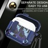 HTUTWOO Apple AirPods 3 Case Cover Solid Armor Series Cool Shockproof Protective Case with Keychain - 2 of 4