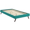 Modway Loryn Twin Fabric Bed Frame with Round Splayed Legs - 2 of 4