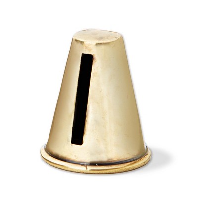tag Gold Metal Candle Sharpener for Taper or Straight Candles