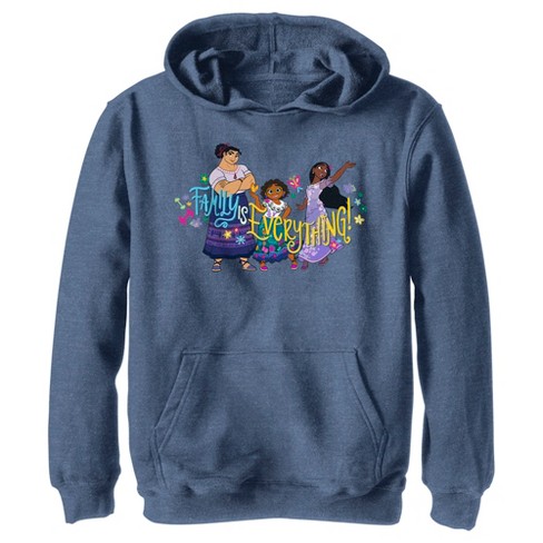 Boy's Encanto Family Is Everything Sisters Pull Over Hoodie : Target