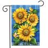 Briarwood Lane Summer Garden Flag 12x18 For Outdoor Blue Sunflowers For Summer Garden Flag Flags For Outside - 2 of 4