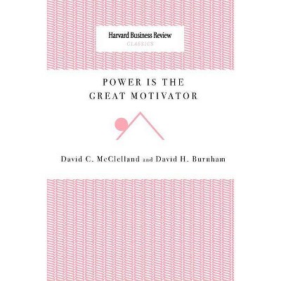 Power Is the Great Motivator - by  David C McClelland & David H Burnham (Paperback)