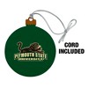 Plymouth State University Primary Logo Wood Christmas Tree Holiday Ornament - 2 of 4