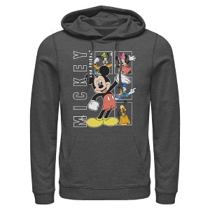 Mens Mickey & Friends Happy Pals Lightweight Hoodie - 1 of 4