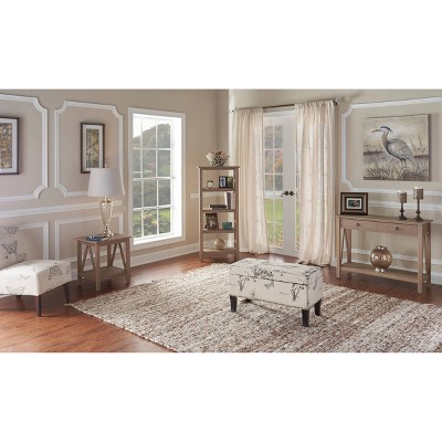 5'3"x7'6" Verginia Berber Reversible Flatweave Area Rug Dark Natural - Linon
