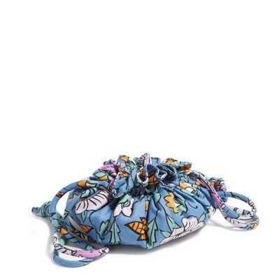 Vera Bradley Women's Outlet Cotton Drawstring Jewelry Bag