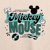 Women's - Disney - Mickey & Friends Lightweight French Terry Wide Neck Long Sleeve Shirt - 2 of 4