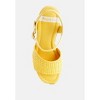 Mazaro Raffia Chunky Sandals Women - 4 of 4