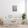 Stupell Industries Modern Blue Brushed Sitting Nude Canvas Wall Art - 2 of 4
