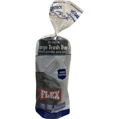 Flex Odor Control Trash Bags - 30 Gallon - 20ct - up & up™