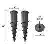 Ground Spike Anchor Kit – 2-Pack with Drill Chuck - 2 of 4