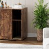 CuisinSmart Cat Litter Robot Enclosure Cabinet, Cat Litter Box Furniture Hidden with Charging Station+Scratching Pad, for Living Room Apartment - 4 of 4