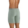 Jockey Men's Organic Cotton Stretch 9.5" Long Leg Boxer Brief - 3 Pack - 3 of 4
