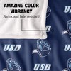 University Of San Diego Logo Pattern Silky 50x60 Blanket, 1 Sided - 4 of 4