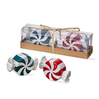 tagltd Peppermint Twist S&P Set Of 2
