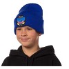 Poppy Playtime Huggy Wuggy Embroidered Patch Knit Cuff Beanie Hat Blue - 2 of 4
