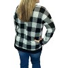 Women's Plaid Weekender Top - honeyme - 3 of 3