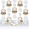 Big Dot of Happiness Bump, Set, Spike - Volleyball - Baby Shower or Birthday Party DIY Dangler Backdrop - Hanging Vertical Decorations - 30 Pieces - 2 of 4