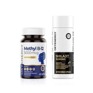 OXYENERGY Methyl B12 & Shilajit Bundle - 1 of 1
