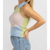 Women's BEACH SCENE KNIT MOCKNECK TANK TOP - Fore - 4 of 4