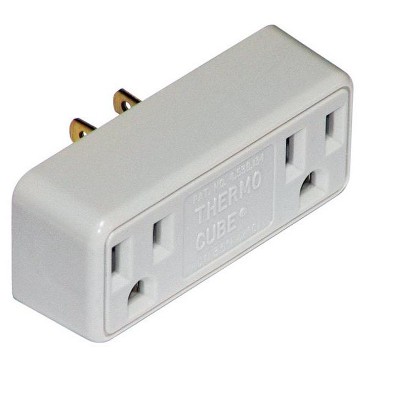 Thermo Cube 3 35-45f Non-polarized 2 Outlets Outlet Converter : Target