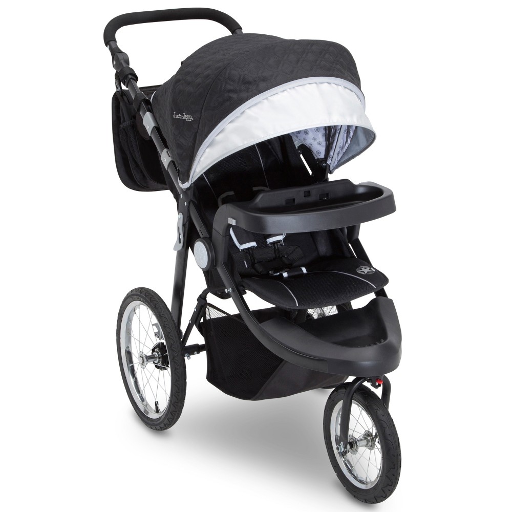 Photos - Pushchair Jeep Cross-Country Sport Plus Stroller Jogger by Delta Children - Charcoal 