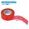 Unique Bargains PVC Non-Adhesive Flagging Tapes for Tree Survey Boundaries 3 Pcs - 2 of 4