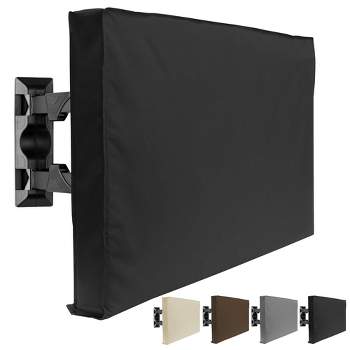 Outdoor TV Cover For Flat Screens - Slim Fit - Weatherproof Weather Dust Resistant Television Protector