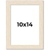 PosterPalooza | 10x14 Wide Barnwood Picture Frame, UV Acrylic, 6 Finishes - Grey, Brown, White, and Black - 2 of 4
