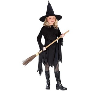 Fun World Girls' Classic Witch Costume - 1 of 1