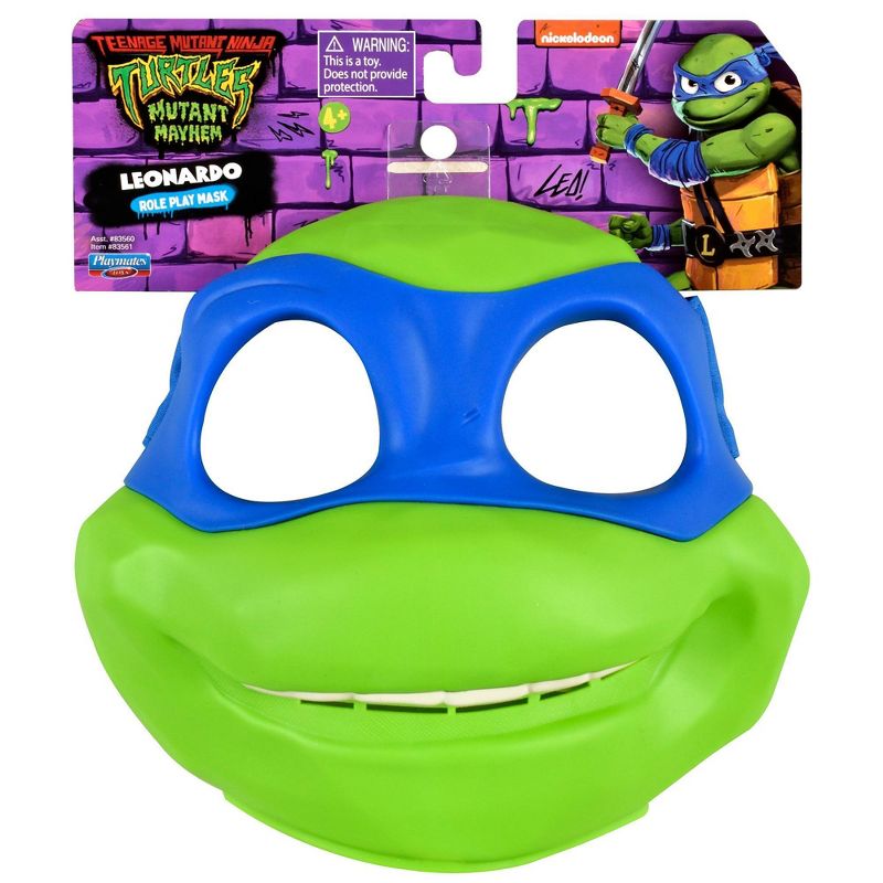 Teenage Mutant Ninja Turtles: Mutant Mayhem Leonardo Role Play Mask, 2 of 5