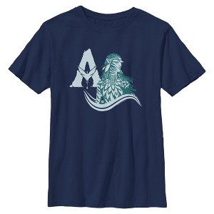Boys Avatar: Fire and Ash Neytiri and Toruk Classic Symbol T Shirt - 1 of 4