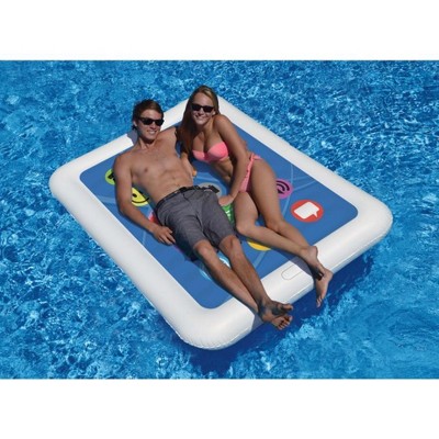 Jilong Strawberry Inflatable Pool  Float Lounger Lilo Mattress Air Bed Water Fun 