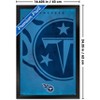 Trends International NFL Tennessee Titans - Logo 25 Framed Wall Poster Prints - 3 of 4