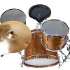 Sawtooth Hickory Series 24" Bass Drum, 3pc Shell Pack, Natural Gloss - 3 of 4