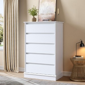GustoWave 12 Drawer Dresser with Wide Top - Large Wood Chest of Drawers for Bedroom, Living Room, Hallway, Kids Room - 1 of 4