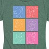 Women's - Disney - Princess Grid Short Sleeve Graphic T-Shirt - 2 of 4