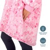 The Bare Homey - Adult Wearable Blanket - Fleece Side Pockets - 4 of 4