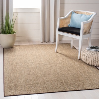 Martha Stewart Light Brown Sisal and Jute 4' x 6' Area Rug