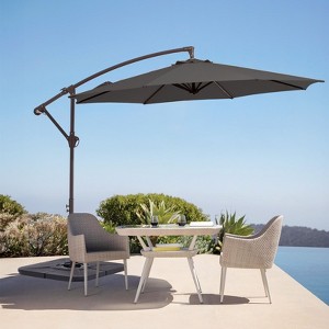 HYLEORY Hawkinsville 10ft. Cantilever Umbrella - 1 of 4