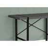 PAGED 49"L Computer Desk, Simple Modern Office Desk with Wooden Desktop and Black Metal Legs for Office, Study - 2 of 4