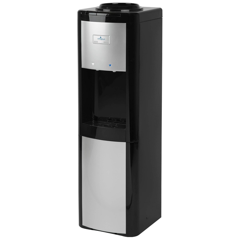 Top Load Water Dispenser (Room and Cold) Black/Platinum