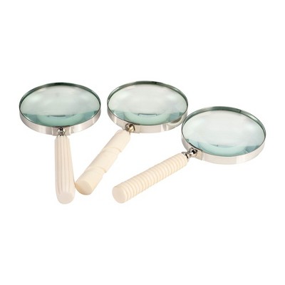 Sagebrook Home Set Of 3 Decorative Magnifying Glass - Contemporary ...