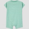 Carter's Just One You® Baby Boys' Striped Scenic Dino Romper - Green - 2 of 3