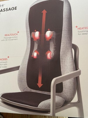 Trakk Shiatsu Car And Home Massager With Heat- Overheat Protection 360  Degree Kneading : Target