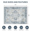 Abynow Medallion Distressed Persian Indoor Area Rug - 3 of 4
