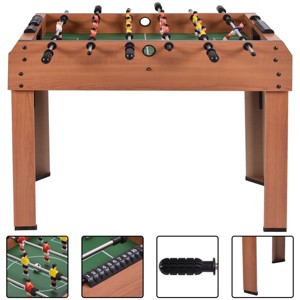 Costway 37'' Football Table Competition Game Soccer Arcade Sized football Sports Indooor - 1 of 4